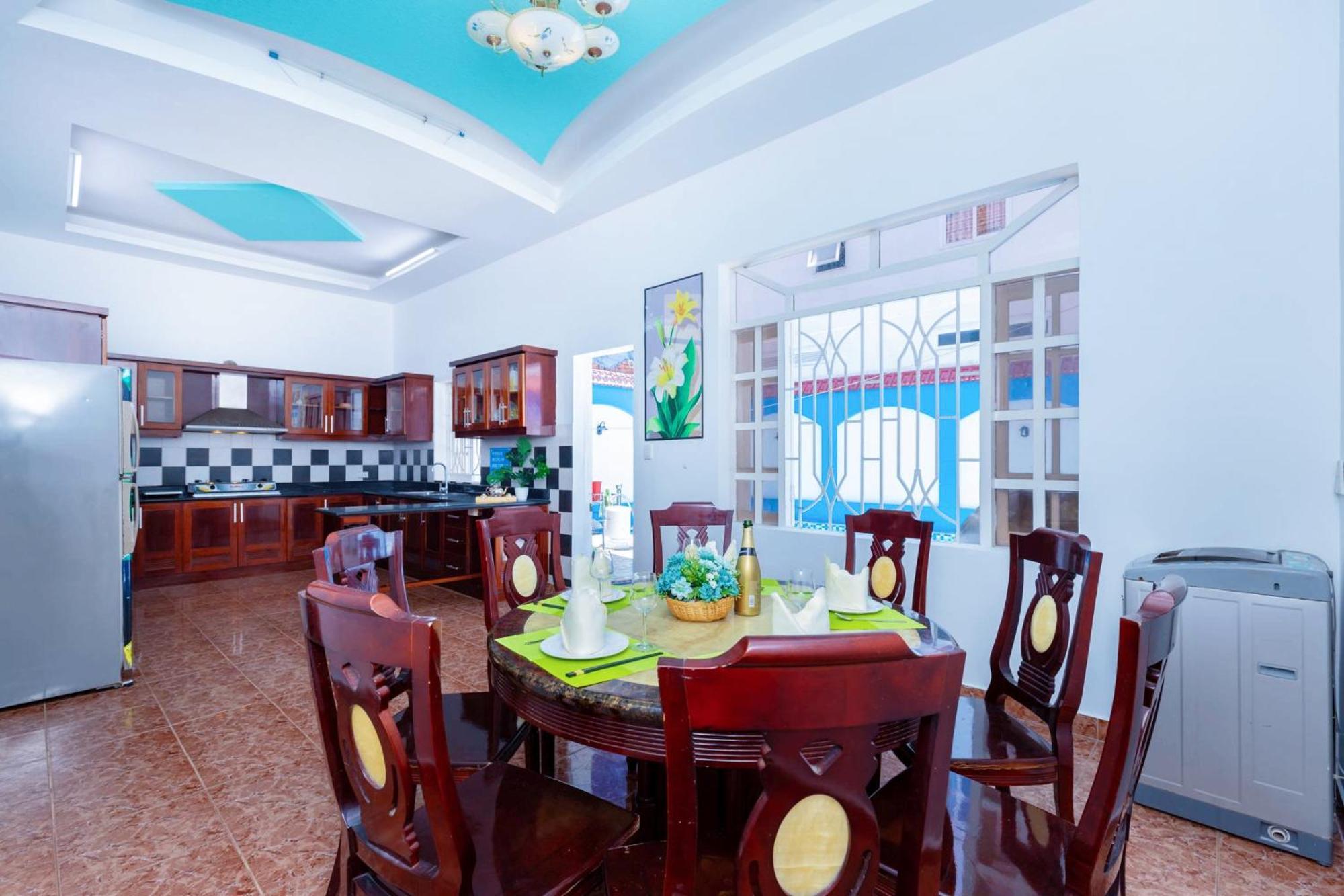 Victory Villa - San Vuon - Ho Boi - Karaoke - Gan Bien Bai Sau 头顿 外观 照片